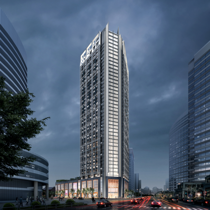 上海威海路项目-夜景